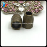 Brass Plated Metal Zinc Alloy Cord Stopper for Straps