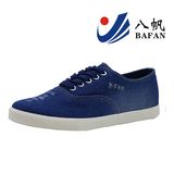 Men's Washed Broken Denim Upper Canvas Shoes Bf1610205