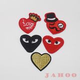 New Fashion Design Iron Backing Embroidery Badge with Clothing Decoration