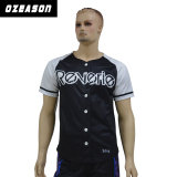 Professional Fashion Design Custom Sublimation Polyester Baseball Jersey (B008)