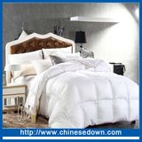 Super Warm White/Grey/Gray Goose Down Quilt for Winter