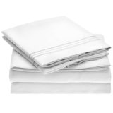 1800 Tc 100% Brushed Microfiber Fabric embroidery  Bed Sheets Sets