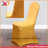 Durable Polyester/Spandex/Satin Chair Cover for Hotel/Restaurant/Banquet