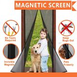2018 Magnetic Screen Door for French Doors