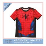 Spider Dye Sublimation Printing Running Shirt for Men