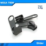 Black Clothes Zipper Slider for Plastic Zipper