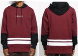 The Hundreds Crane Burgundy Loose Hoodie