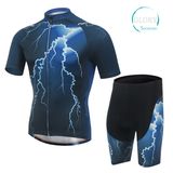 100% Polyester Man's Knit Cycling Jersey