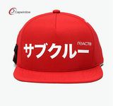 3D Embroidery Snapback Hat with Adjustable Buckle