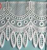 Fashion Wedding Lace Fabric Water Soluble Embroidery Lace