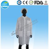 Disposable Nonwoven SMS PP Lab Coat with Pocket