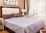 Laser Embossing 100% Cotton Blankets/ Bed Sheet 2