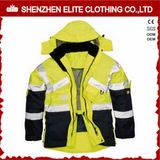 High Visibility Waterproof Reflective Work Jacket for Men (ELTSJI-1)