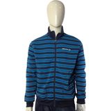 High Quality Fashion Stripe Zip up Fleece Jacket