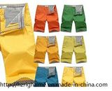 Men's 100%Cotton Solid Leisure Walkshorts (RTP14087)