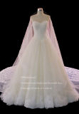 Aoliweiya Stunning A Line Wedding Dress with Luxurinant Veil
