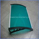 High Quality Waterproof DIY Polycarbonate Plastic Rain Shade for Door