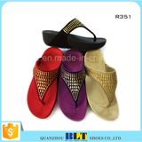 Factory Direct Summer Slippers New Design Woman Slippers