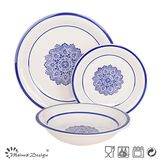 18PCS Handpainted Ceramic Dinner Set Good Selling