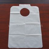 PE Plastic with Paper 2in1 Design Adult Apron