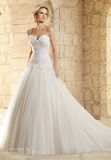 2015 Lace Beaded Bridal Wedding Dresses 2771