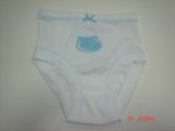 2016 BSCI Oeko-Tex Girl's Underwear Panty 022911 with Print