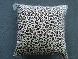 Home Decorater Comfort Filling Cushion Leopard Pattern