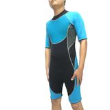 Short Neoprene Surfing Wetsuit with Nylon Fabric (HX15S65)