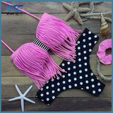 Sexy High Waist Tassels Swimwear Fringe Brazilian Swimsuit