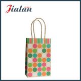 4c Printed Brown Kraft Paper Hand Shopping Gift Paper Bag