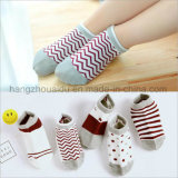 Cutety Colored Patterned Vivid Baby Cotton Jacquardsocks