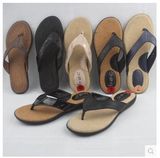 Leather Sandals Leather Slipper Wedge Sandals Beach Sandals Beach Shoes Beach Slipper Flip Flop Flat Sandals Summer Shoes Women Shoes Leisure Shoes