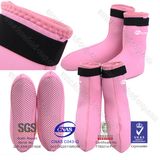 2015 3mm Waterproof Pink Neoprene Diving Socks