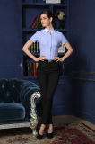 Fashion Design Women's Formal Business Work Cotton Short Sleeve Shirt--Md1a8815