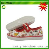 Comfortable Kids Girls Canvas Shoes (GS-74593)