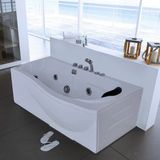 Worldwide Hot Acrylic Skirt-Apron Freestanding Rectangle Bathtub