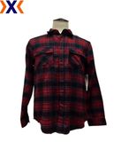 Y/D Flannel Plaid Men's Woven Long-Sleeve Shirt