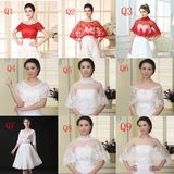 Wholesale Lace Bridal Jacket Shawl Wrap Bolero for Wedding Dress