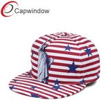 5 Panel Snapback Hat/Cap with Sublimation Print The Statue of Liberty