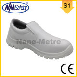 Nmsafety White Micro-Fiber Anti Static Work Safety Shoes with CE