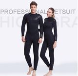 Long Sleeve Top Grade Neoprene Swimsuit with SGS Black