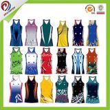 Custom Sublimated Netball Jersey Netball Bibs/Netball Uniforms/Netball Dresses