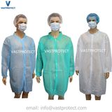 Disposable Polypropylene Non-Woven PP Lab Coat