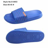 Men EVA Sole Space PU and Sponge Upper Open Toe Flat Slipper