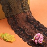 90/10 Polyester Spandex African White Stretch Lingerie Lace