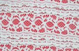 White Soft Material Lace Fabric Embroidery for Africa Lady Dress Ls10024