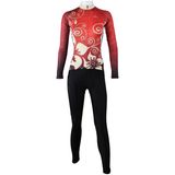 Fashion Customized Patterned Quick Dry Long Sleeve Women Sports Wears Set Cycling Jersey