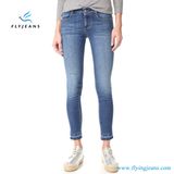 Girls and Ladies Medium-Wash Skinny Stretch Denim Jeans