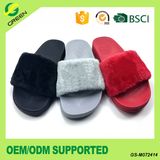 New Design Ladies Sandals Custom Plush Slippers/Slides/Sandals