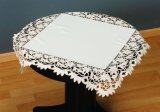 Ecru Color Embroidery Table Cloth Fh236